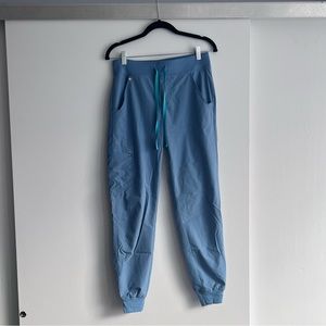 Fig’s women's Cool Blue FREEx Zamora - Jogger Scrub Pants - XS / Cool Blue